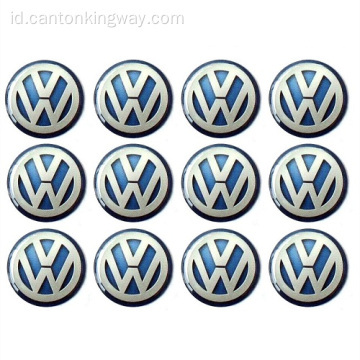 Logo Mobil Kustom Stiker Epoksi Stiker Dome Resin Stiker